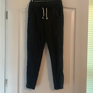 Girls dark gray sweatpants